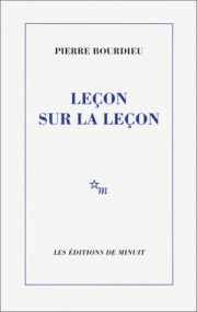 Leçon sur la leçon